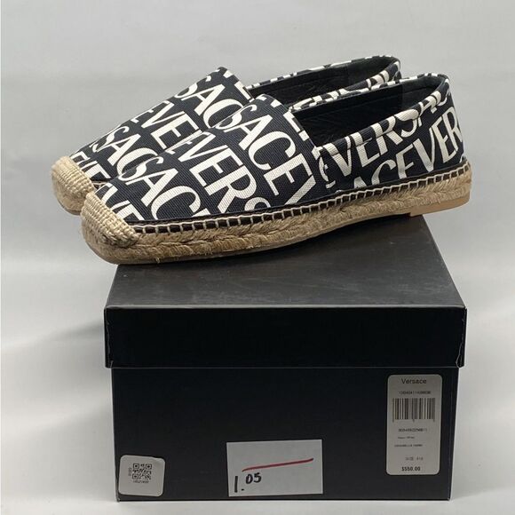 Versace Repeat Logo Espadrilles size 41 - Picture 11 of 13